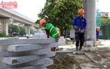 Hà Nội lát vỉa hè bằng đá tự nhiên